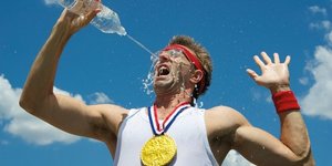 Hardlopen met warm weer