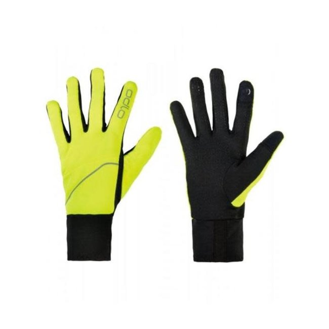 Odlo Odlo  Handschoenen Intensity Safety  50016 Zwart/Geel