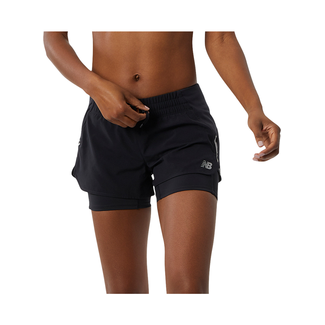 New Balance New Balance 2-in-1 Short Dames