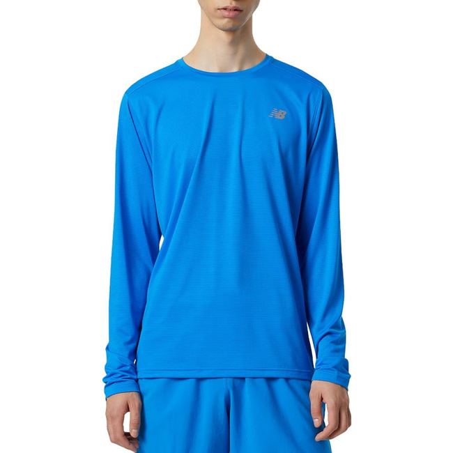 New Balance New Balance Shirt Blauw Heren