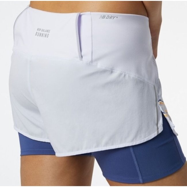 New Balance  2 in 1 Short Dames