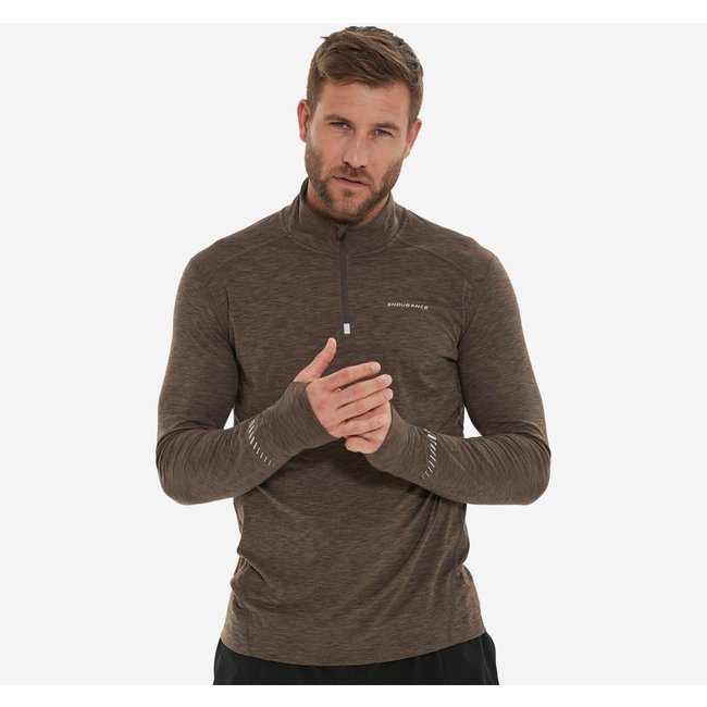 Endurance Hardloopshirt Winter Heren