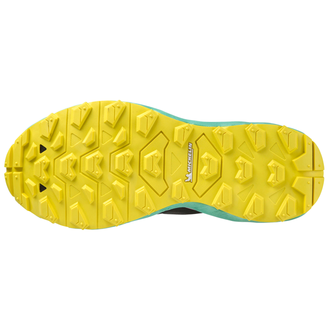 Mizuno Mizuno Wave Daichi 7 Dames zwart/roze/groen