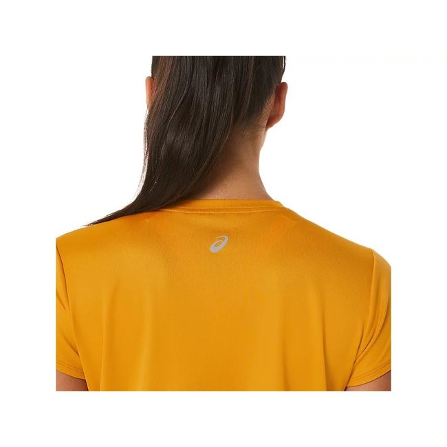 Asics Fujitrail Shirt Dames geel