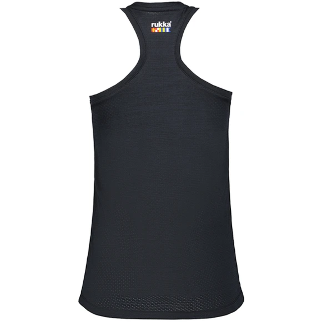 Rukka Hardloop Singlet Dames Zwart