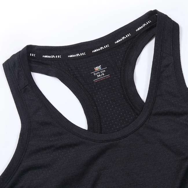Hardloop Singlet Dames Zwart