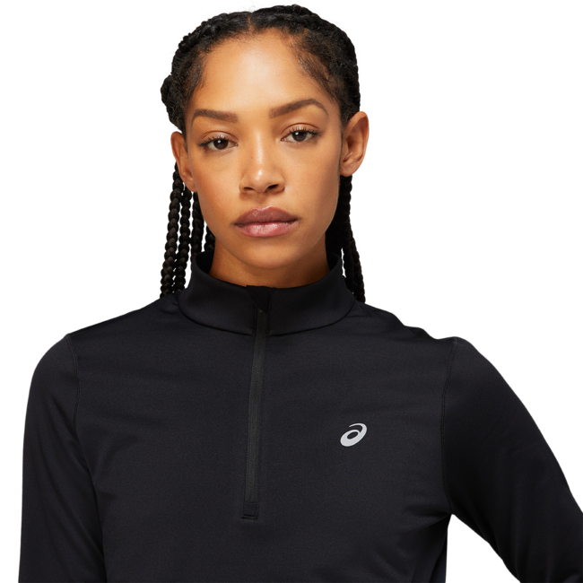 Asics Running Shirt Dames zwart