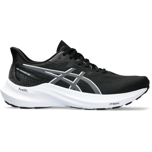 Asics GT 2000v12 Narrow hardloopschoenen Dames - Zwart