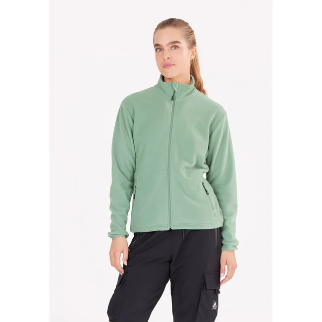 Whistler Whistler Cocoon Fleece Jacket Dames Groen