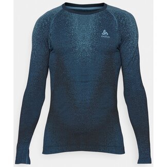 Odlo Odlo BL TOP crew neck l/s PERFORMANCE WARM BLACKCOMB Heren