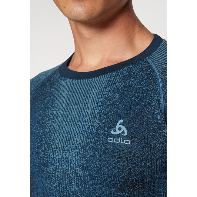 Odlo Odlo BL TOP crew neck l/s PERFORMANCE WARM BLACKCOMB Heren