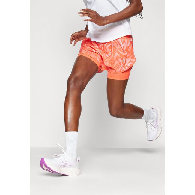 ASICS Short 2-in-1 Print Dames