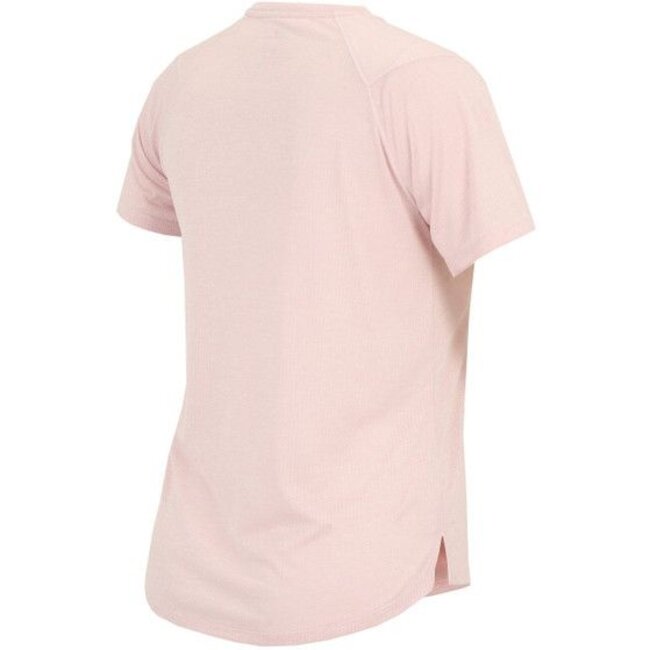New Balance Shirt Athletics Dames Roze