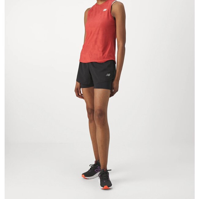 New Balance 2-in 1 Seamless Short Dames