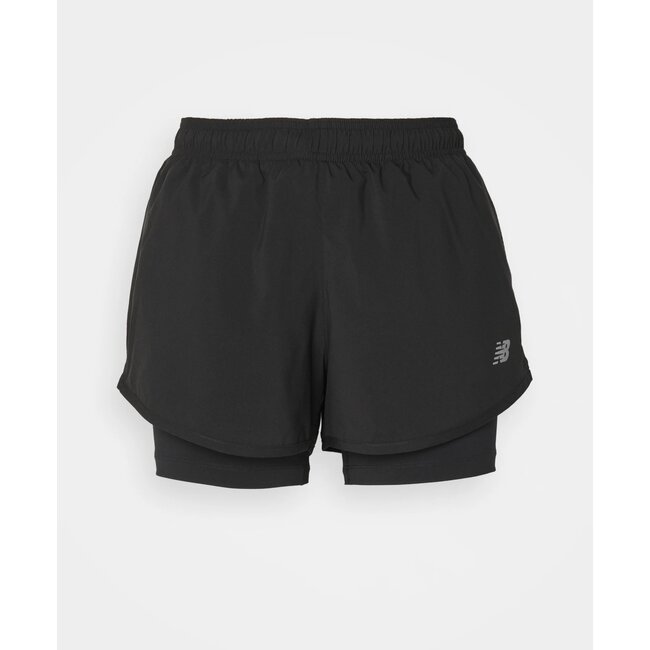 New Balance 2-in 1 Seamless Short Dames
