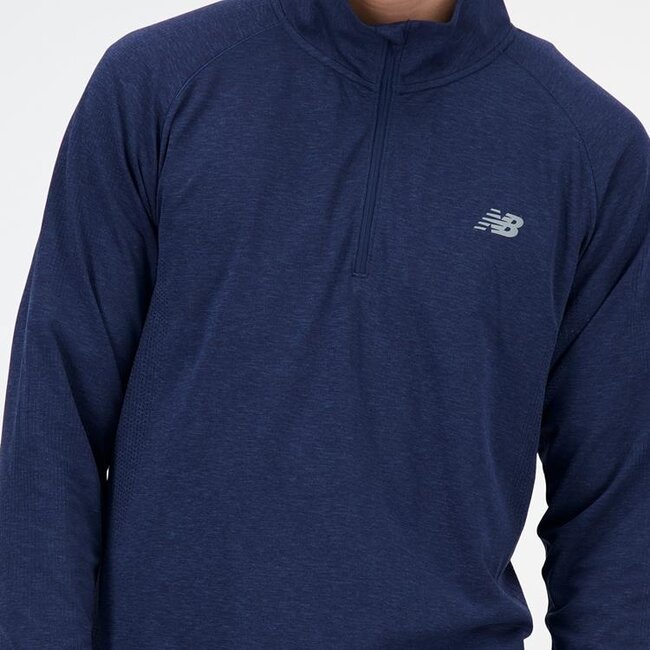 New Balance New Balance Zip Shirt Heren