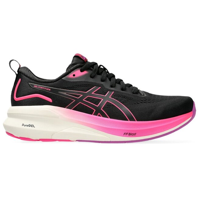 ASICS Gel-Fortitude Hardloopschoenen Dames - Zwart