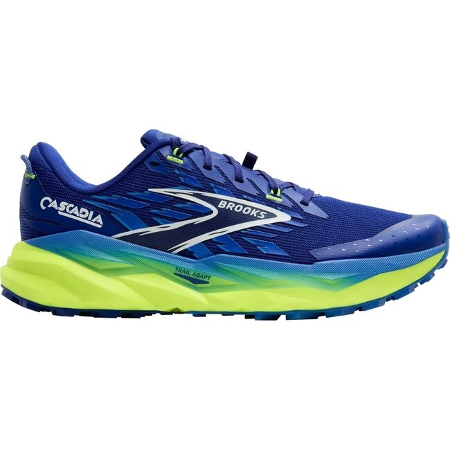 Brooks Cascadia 19 Trailschoenen Heren - Blauw