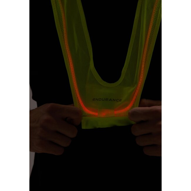 Endurance Bayker LED Vest Unisex - Geel