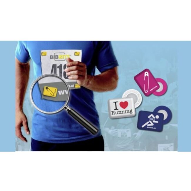 BibBits Bibbits startnummer magneetjes