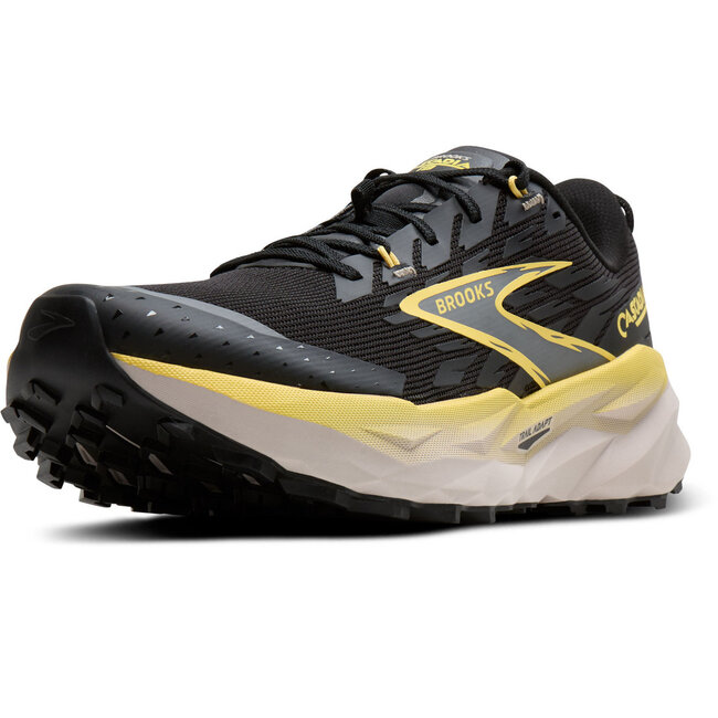 Brooks Cascadia 19 Heren Hardloopschoenen Zwart