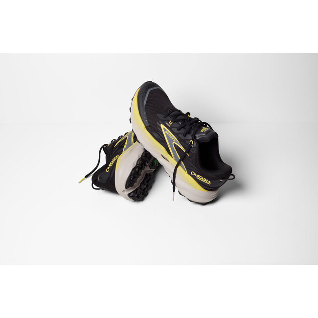 Brooks Cascadia 19 Heren Hardloopschoenen Zwart