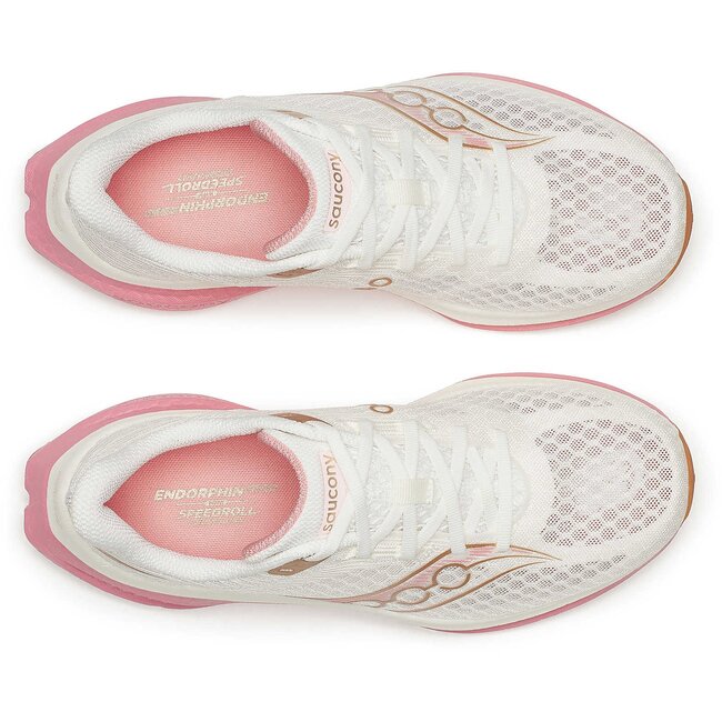 Saucony Endorphin Speed 5 Hardloopschoenen Dames - Wit