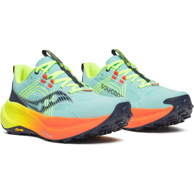 Saucony Xodus Ultra 4 Trailschoenen Dames - Groen
