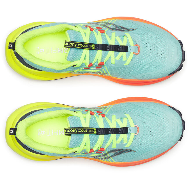 Saucony Xodus Ultra 4 Trailschoenen Dames - Groen