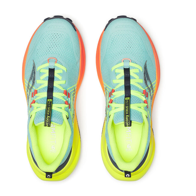 Saucony Xodus Ultra 4 Trailschoenen Dames - Groen