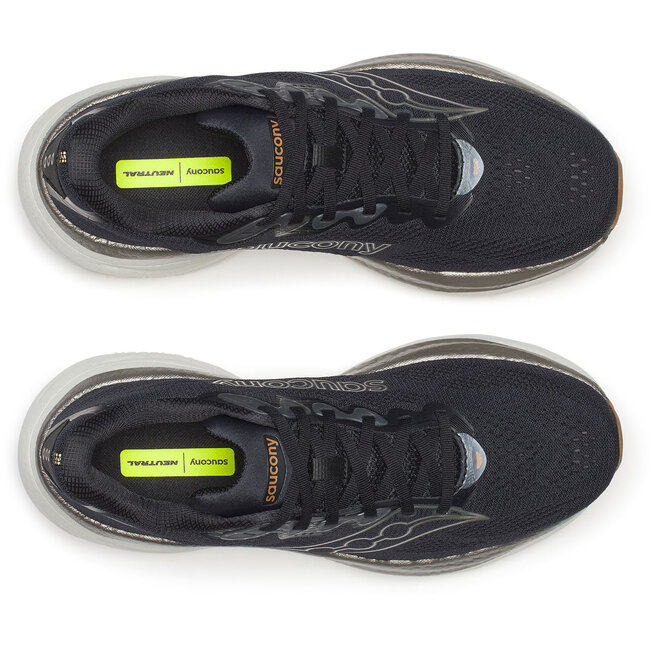 Saucony Ride 19 Hardloopschoenen Heren - Zwart