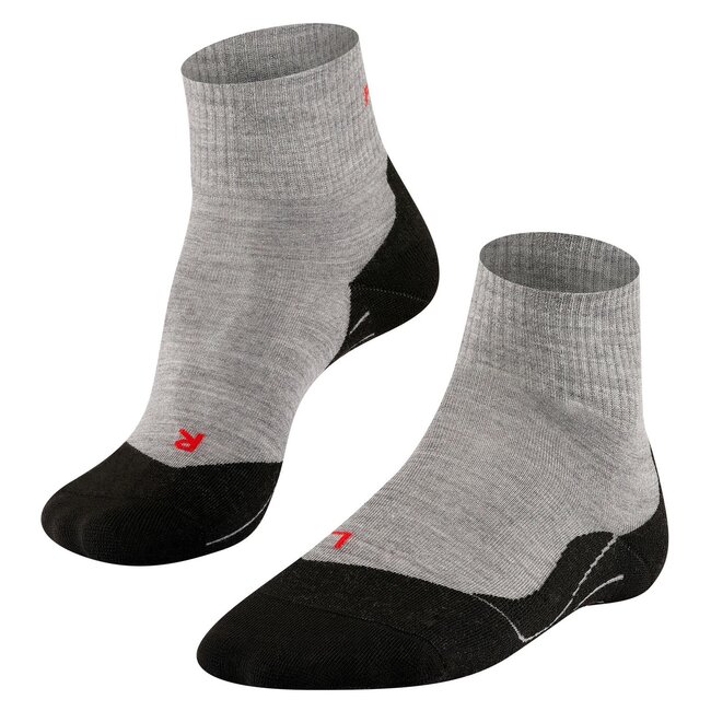 Falke TK5 Short Wandelsokken Heren - Grijs