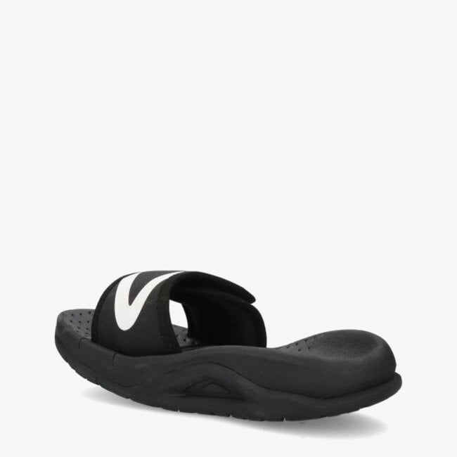 Velous Hoya Adjustable Slide Herstelslippers | Zwart