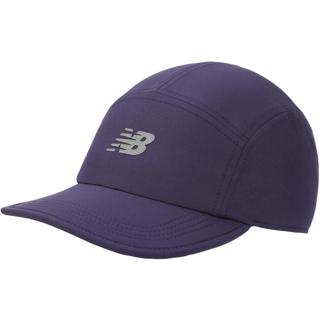 New Balance 5 panel performance Hat - Paars