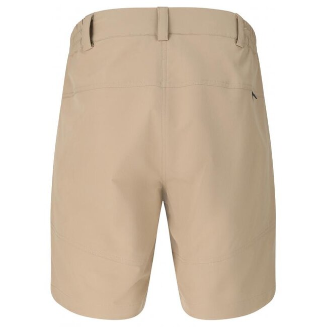 Korte Wandelbroek Dames Beige Stretch