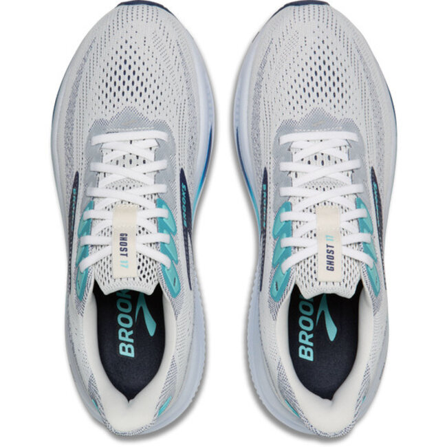 Brooks Ghost 17 Hardloopschoenen Heren - Wit