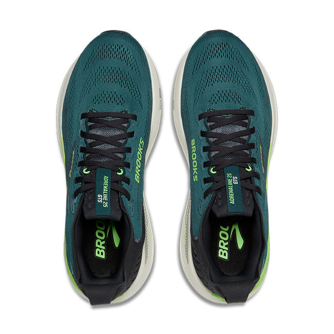 Brooks Adrenaline GTS 25 2-E Leest Hardloopschoenen Heren - Groen