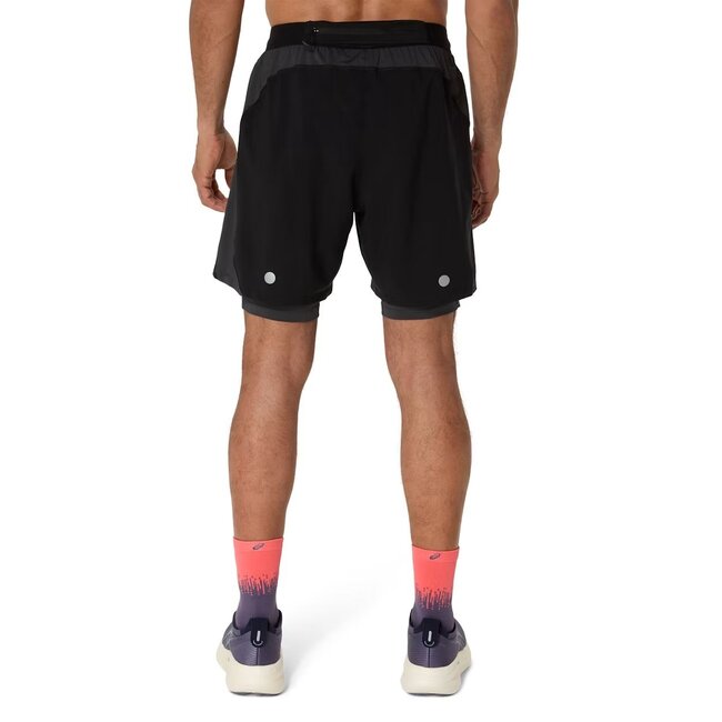 Asics Road 2in1  7in Short Hardloopbroek Heren
