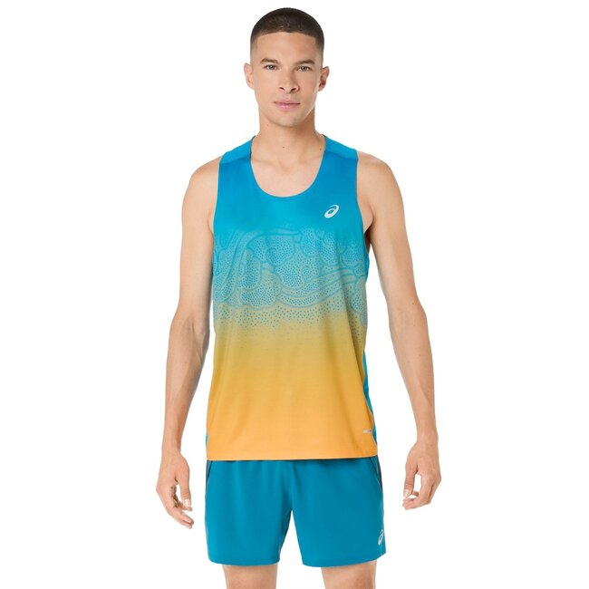 ASICS Road Fade Singlet Heren 400