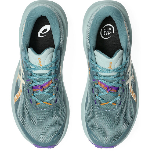Asics Trabuco 14 Trailschoenen Dames - Groen