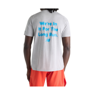 New Balance New Balance shirt Heren AthlGrey