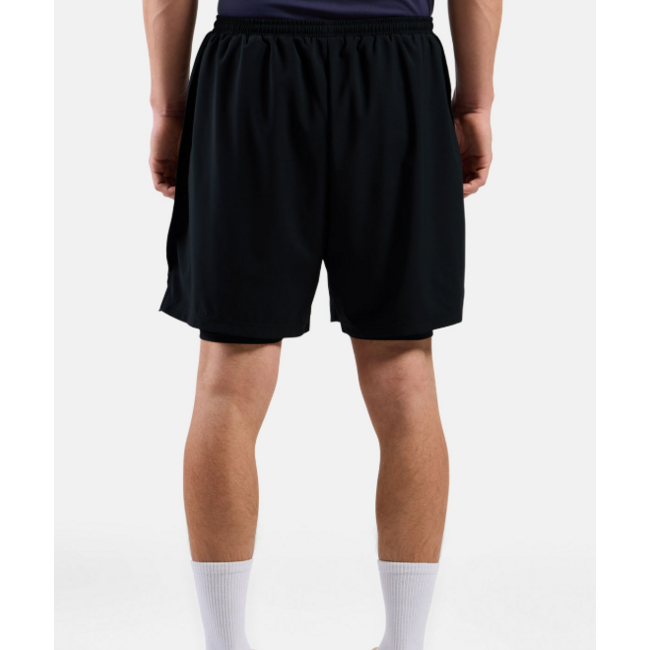 Odlo 2-in-1 Short 6 Hardloopshorts Heren - Zwart