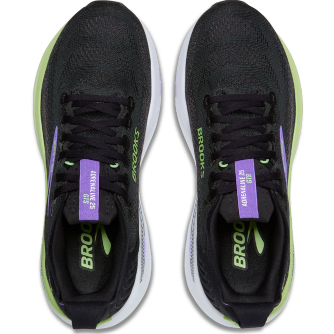 Brooks Adrenaline GTS 25 HArdloopschoenen Dames 073 - Zwart