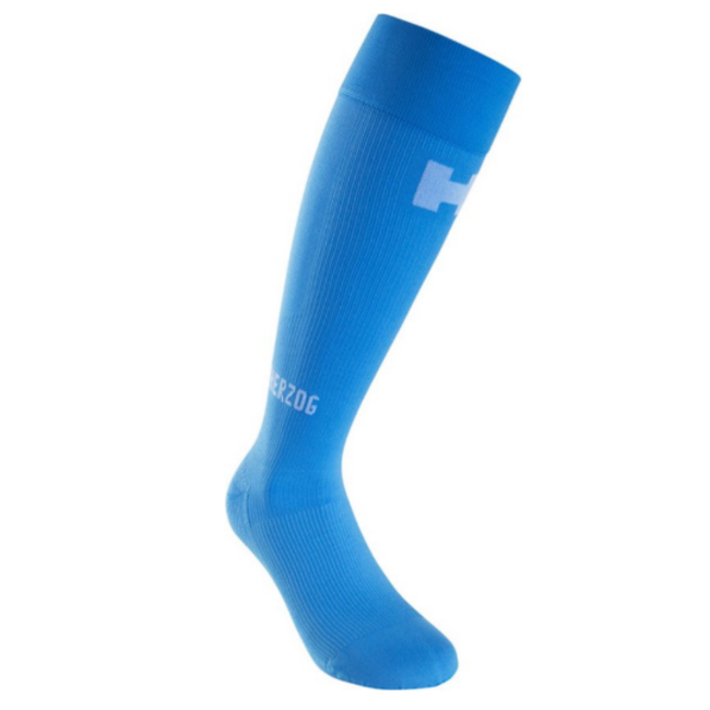 Herzog Compressiekous Lang - Blauw
