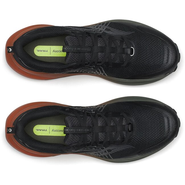 Saucony Xodus Ultra 4 Trailschoenen Heren - Zwart