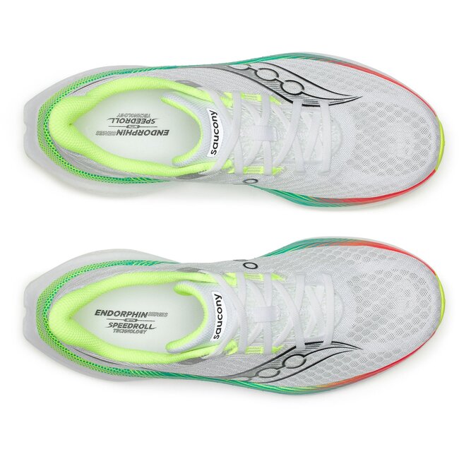 Saucony Endorphin Speed 5 Hardloopschoenen Heren - Wit