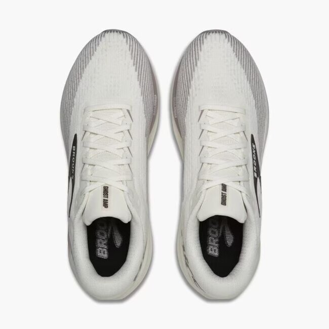 Brooks Ghost Amp Hardloopschoenen Heren - Wit