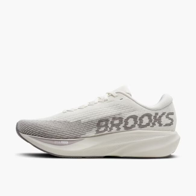 Brooks Ghost Amp Hardloopschoenen Heren - Wit