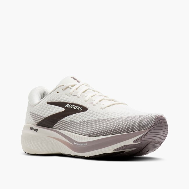 Brooks Ghost Amp Hardloopschoenen Heren - Wit