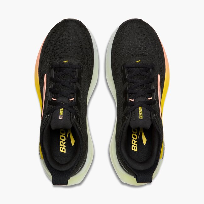 Brooks Glycerin 23 Hardloopschoenen Dames - Zwart
